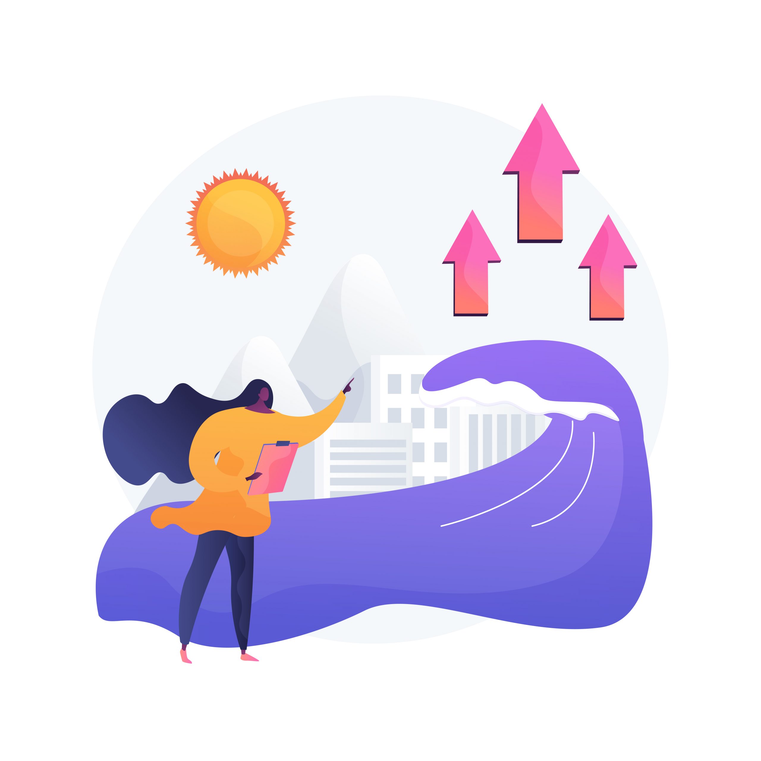Rising sea levels